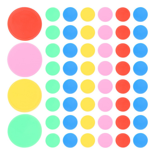 Nuevo Nuevo 100 Fichas De Bingo De Colores For Jugar Y