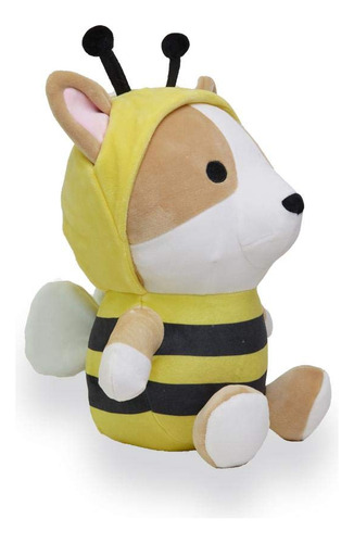 Juguete De Peluche De Abeja Avocatt Corgi, 10 Pulgadas, Anim