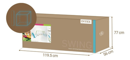 Set Columpio 5 Accesorios Intex Five Feat Swing Set Verde 1