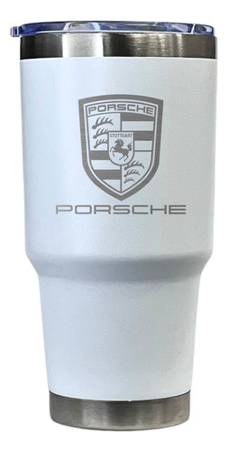 Termo Personalizado Marca De Auto Porsche 30 Oz -acero Inox