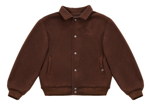 Campera De Abrigo Sherpa Marrón Unisex Harvey & Willys