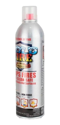 Imagen 2 de 5 de Cold Fire Ultimate Supresor Portátil De Fuego 400ml