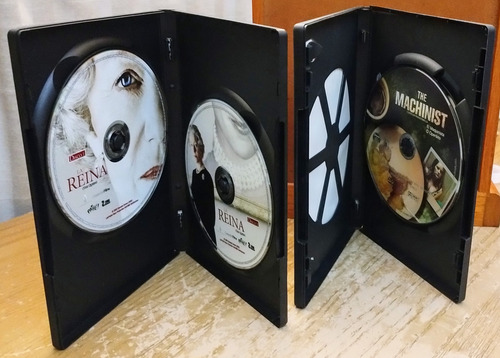 La Reina:helen Mirren Y El Maquinista:christian Bale 2 Dvd's (Usado)