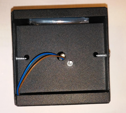Imagen 7 de 7 de Aplique Bidireccional Exterior Lupa Vidrio Para Led G9 220v