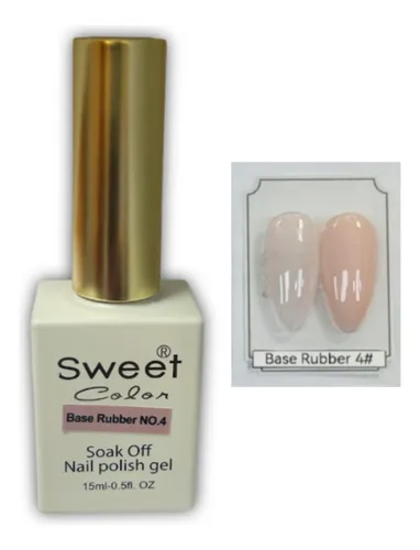 Base Rubber Para Uñas 15ml Sweet Nro 4