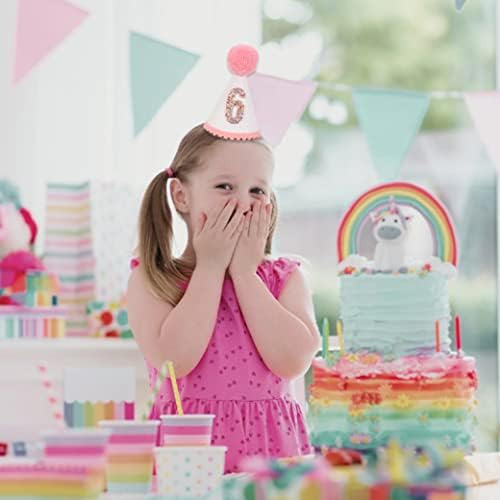 Linlulu Gorro De Cumpleaños Para Niñas - Gorro De Cumpleaños