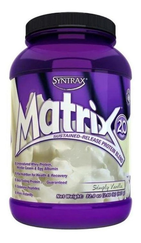 Matrix Whey Protein Blend Simply Vanilla (907g) - Syntrax