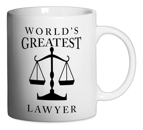 Taza De Ceramica Saul Goodman Mejor Abogado Worlds Lawyer 