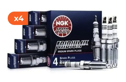 Kit Bujías Iridium Grado 7 Bkr7eix Ngk Vw Tiguan 2.0 X4