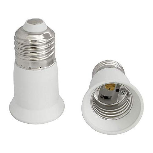 Adaptador De Zócalo De Luz E26 E27, Juego De 2 Piezas,...