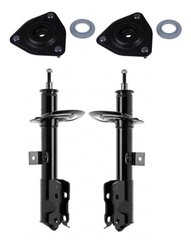 Kit 2 Amortiguadores Delante Cazolet Jeep Compass Mk49 06/16