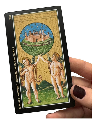 Tarot Rider Colección Visconti Mágico Esotérico Hkt