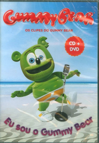 Dvd + Cd Gummy Bear - Eu Sou O Gummy Bear 