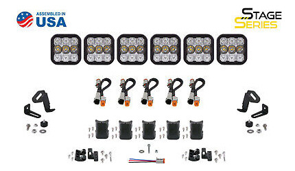 Ss5 Sport Universal Crosslink 6-pod Lightbar White Drivi Eei