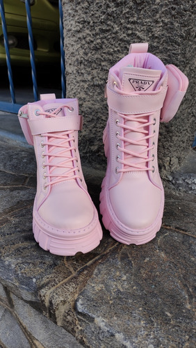 Botas Rosadas