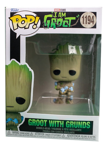 Funko Pop! Disney Marvel I Am Groot With Grunds 1194 Coleção