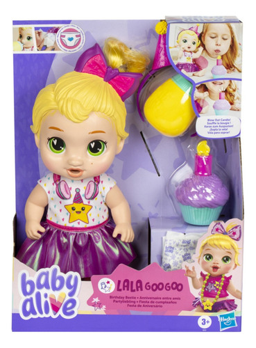 Muñeca Baby Alive Fiesta De Cumpleaños Lala Googoo