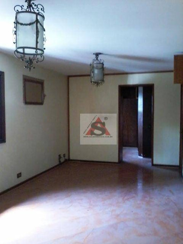 Sobrado Com 3 Dormitórios, 540 M² - Venda Por R$ 2.500.000,00 Ou Aluguel Por R$ 6.000,00/mês - Vila Cordeiro - São Paulo/sp - So3761