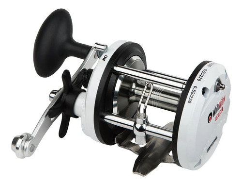 Reel Waterdog White Widow Em 3002 Variada Mar Lance Costa Color Blanco