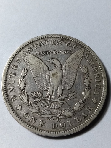 Moneda De Plata Dólar Morgan 1891 Muy Bueno (Usado)