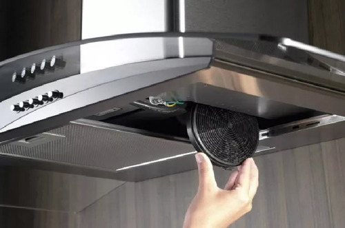 Imagem 2 de 7 de Kit Fit Line Fischer Coifa Parede 90cm + Cooktop 5 Bocas