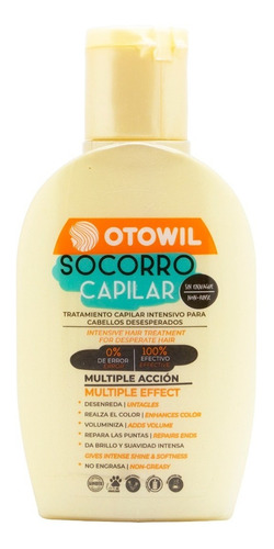 Imagen 2 de 4 de Otowil Socorro Capilar Reparador Sin Enjuague Vegano 60g