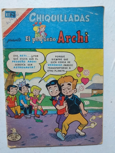 Revista Chiquilladas El Pequeño Archi 674. Editorial Novaro.