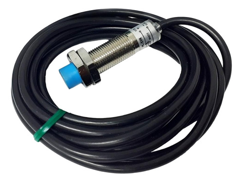 Sensor Inductivo M12 4mm Pnp No 12-24 Vdc Cable  No Rasante