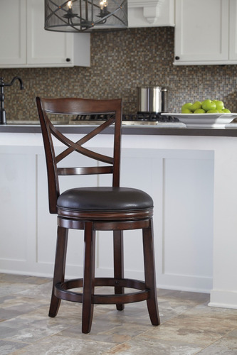 Banco Elegande De Madera Para Barra De Cocina O Mesa