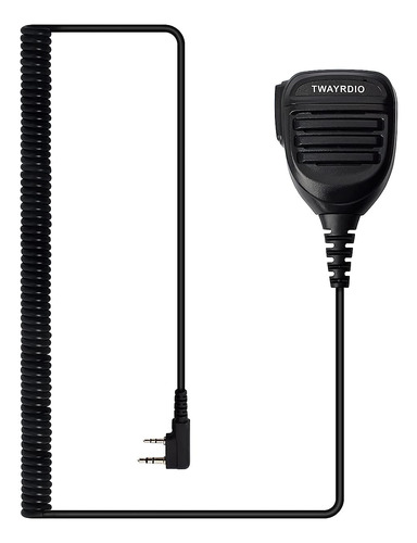 Walkie Talkie Altavoz Micrófono 2pin K-type Radio Bidireccio