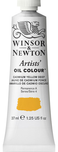 Oleo Artist Winsor & Newton 37ml - Amarillo Cadmio Oscuro