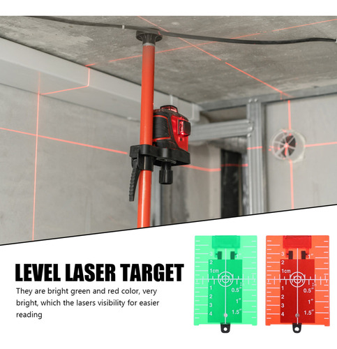 Reflector Láser Plate Stand Level, 2 Unidades
