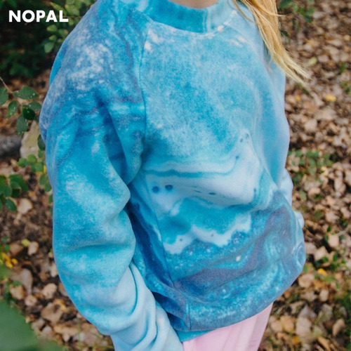 Imagen 3 de 10 de Buzo Micropolar Nopal Infantil Hoodie Juvenil Suave Abrigado