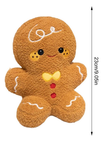 Iy Almofada De Pão De Mel De Natal Almofada Recheada Com