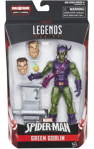 Green Goblin Baf Sandman Marvel Legends Perfecto Estado (Reacondicionado)