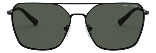 Lentes De Sol Black Matte Armani Exchange Ax2029s606371