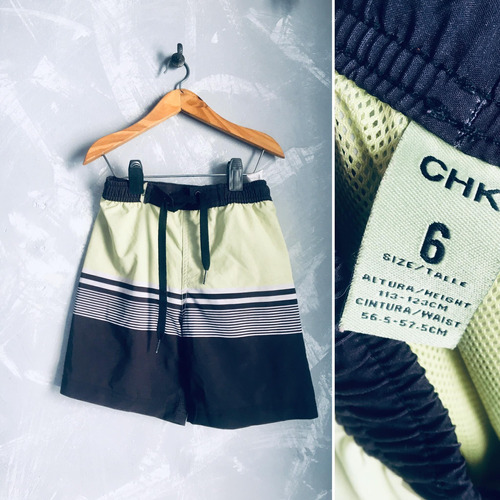 Traje De Baño Niño T6 Cheeky Con Suspensor