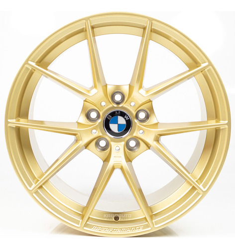 Rodas 18 Bmw M2 M3 Cs - 5x120 - F30 Serie 3 E 5 320 328 335 Cor Bronze