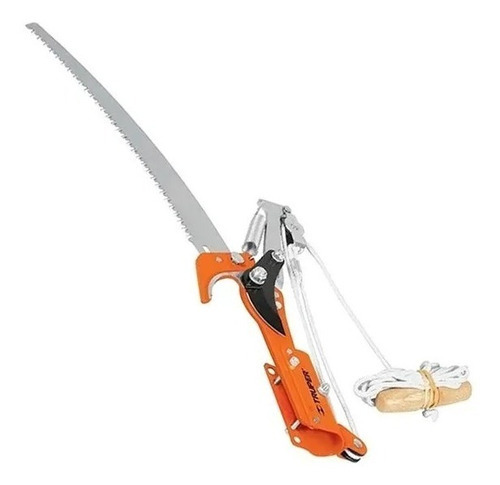 Cortador De Ramas Altas Mango Telescópico 2.4 M Aluminio