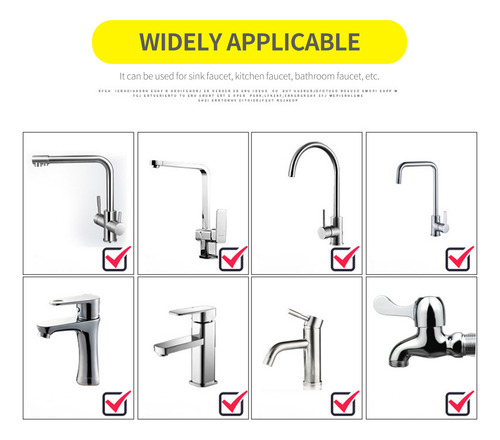 Aireador Grifo 360° Giratorio Ahorro Agua Baño Cocina