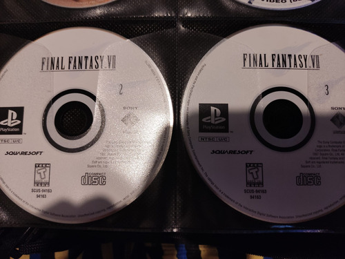 Final Fantasy 7 Vii Discos 2 Y 3 - Play Station 