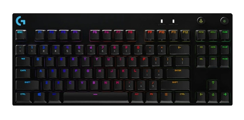 Teclado Gamer Logitech G Pro X Mecanico Gx Blue Switch Rgb 