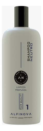 Alfinova Shampoo Neutro Limpieza Profunda 500ml