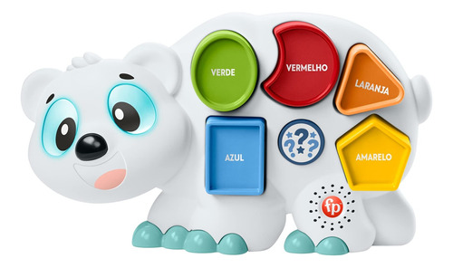 Fisher Price Urso Polar Figuras Coloridas Hjr14 - Mattel
