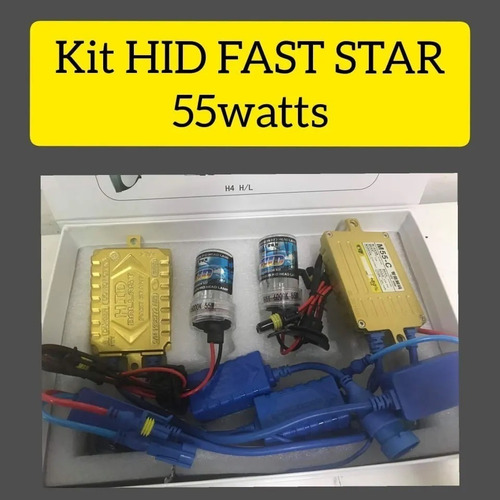 Imagen 2 de 11 de Hid 55 Watts Canbus Fast Star (rápido Encendido) Premium