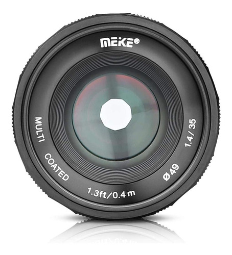 Lente Meike Mk-35mm F / 1.4 Para Olympus Y Panasonic Mft