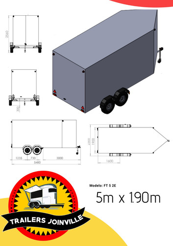 Imagem 6 de 9 de Trailer Lanche - Food Truck - Novos Sob Encomenda - 0km