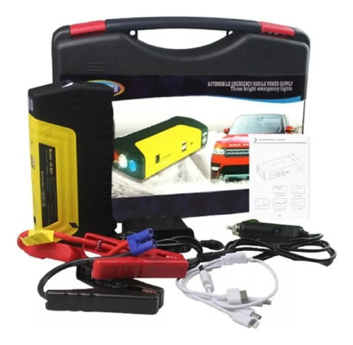 Arrancador Partidor De Auto Cargador Partidor Cargador Auto