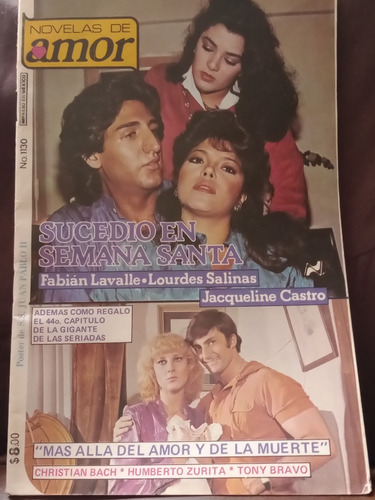 Fabian Lavalle En Fotonovela Novelas De Amor Tony Bravo 1982