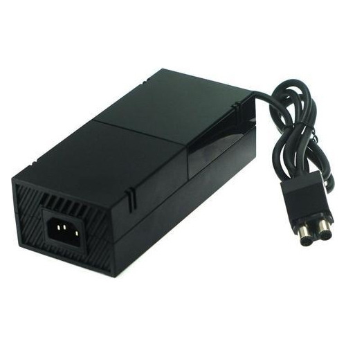 Fonte Para Xbox One 2 Pinos + Cabo De Força Bivolt 110v/220v